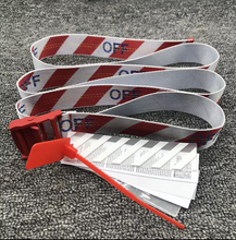 The Off White design belt