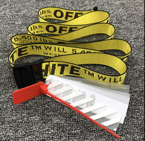 The Off White design belt