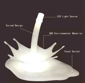 Bottle Spill Lamp