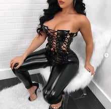 Sexy Lace Up Rompers