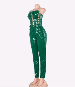 Sexy Lace Up Rompers