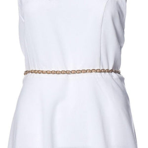 Pearl Flowers Belt
