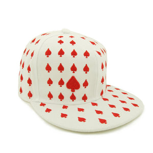 Poker face hat