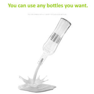 Bottle Spill Lamp