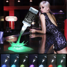Bottle Spill Lamp