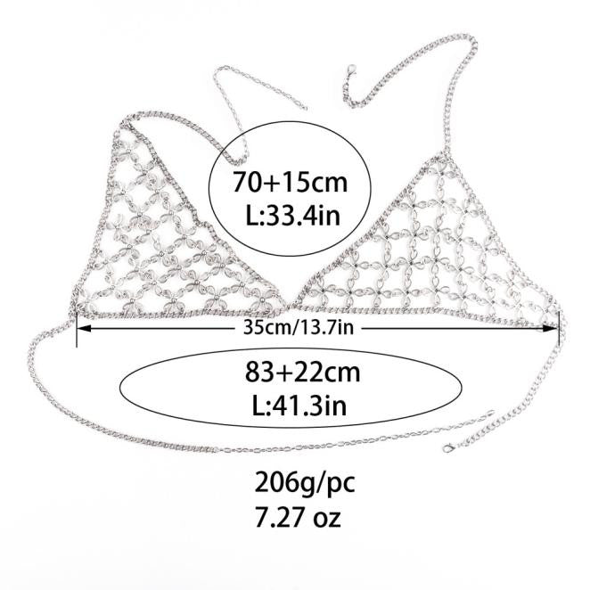 Bra body Necklace