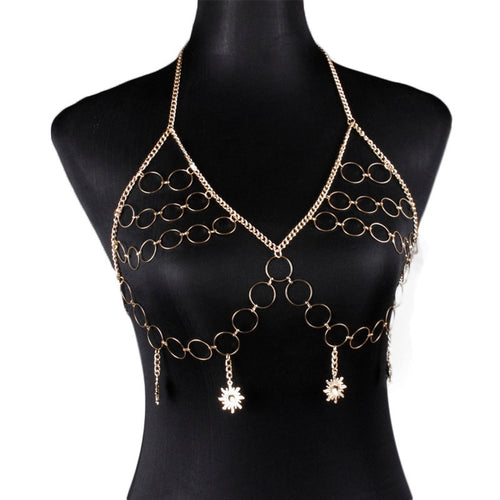The palace body chain Bra
