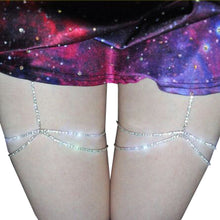 Thigh chain Crystal studded