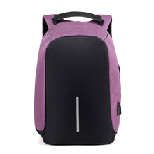 Secure laptop travel backpack