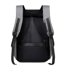Secure laptop travel backpack