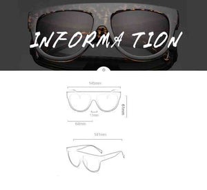 Vintage Beach Mirrored Sunglasses