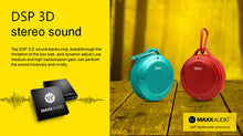 Portable outdoor speaker w/ clip