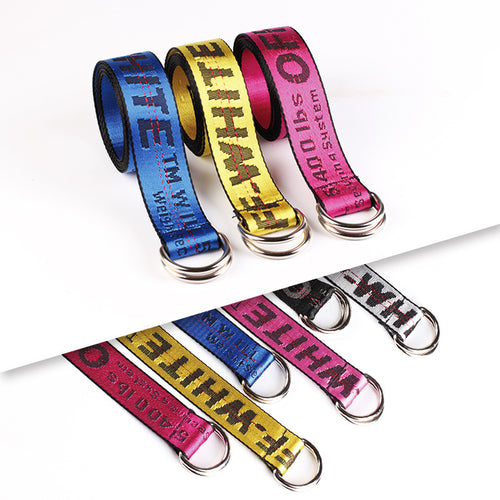 The Off White design belt