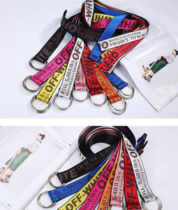The Off White design belt