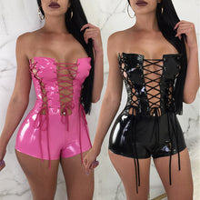 Sexy Lace Up Rompers